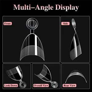 French Half-Cover  Nail Tips