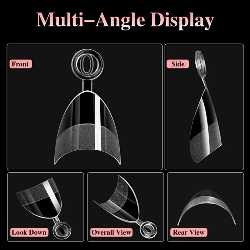 French Half-Cover  Nail Tips